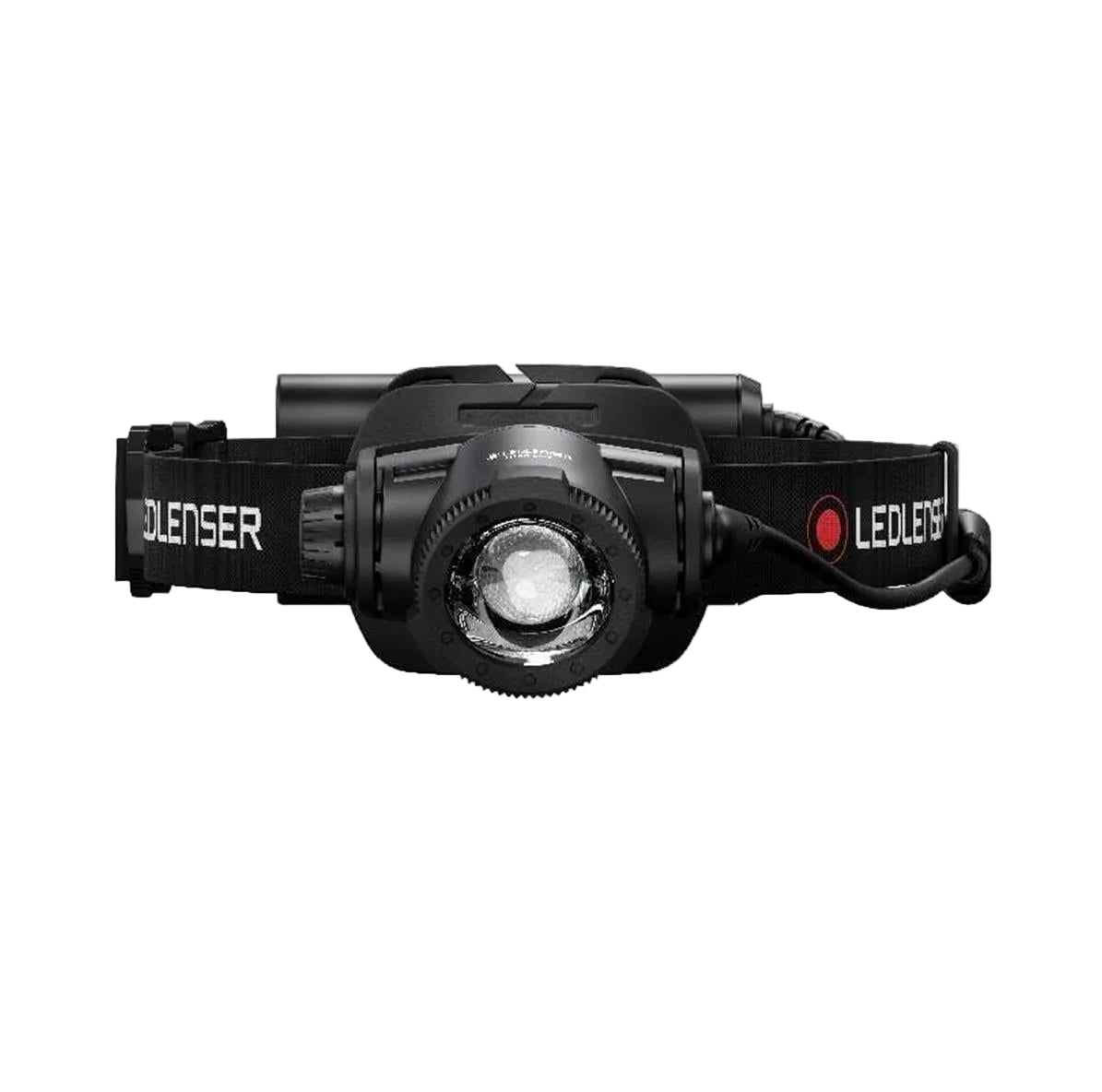 Ledlenser H15R Core headtorch complete kit contents including cable
