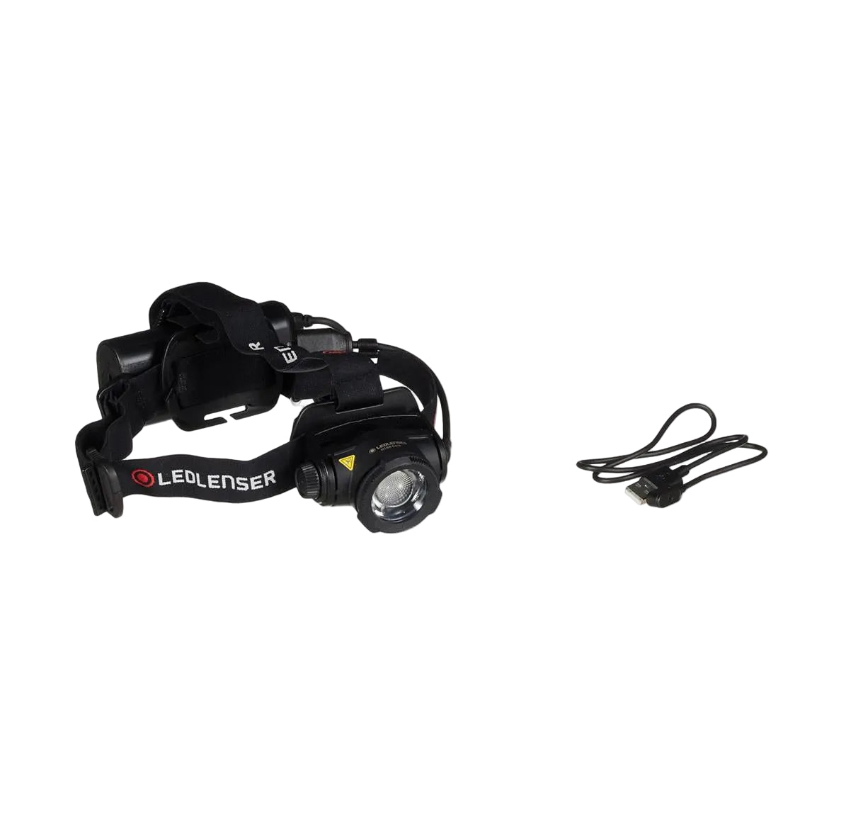 Ledlenser H15R Core rear rechargeable battery pack and cable

