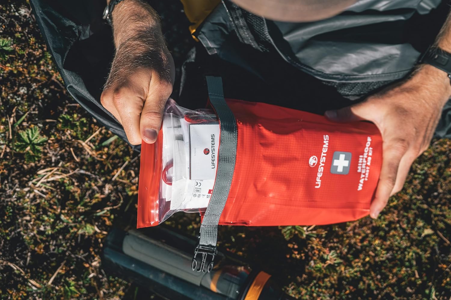 Lifesystems Mini Waterproof First Aid Kit – Compact Outdoor Emergency Kit
