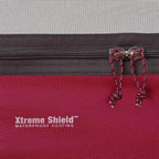 MSR Access 2 4 season tent zip close-up showing zipper and fabric detail