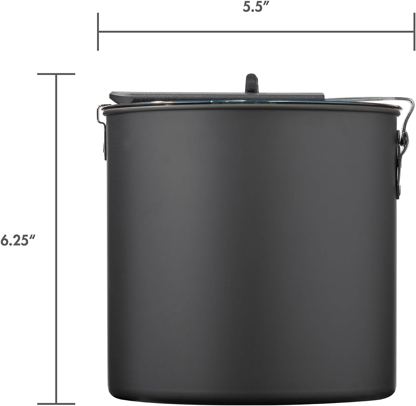 msr trail lite duo 2 litre camping pot lightweight backpacking cookware dimensions