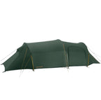 Nordisk Oppland 3 LW lightweight 3 person tunnel tent in green isolated on white background