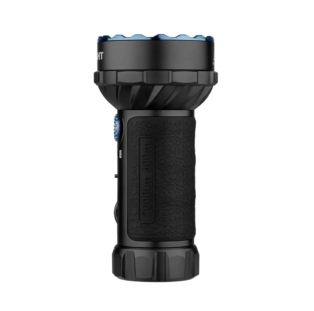 OLIGHT Marauder Mini standing upright showing compact body design
