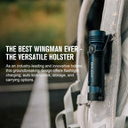 OLIGHT Seeker 4 Pro clipped to pocket for everyday carry
