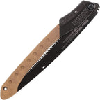 Silky BigBoy Outback folding saw showing rubberised handle and blade
