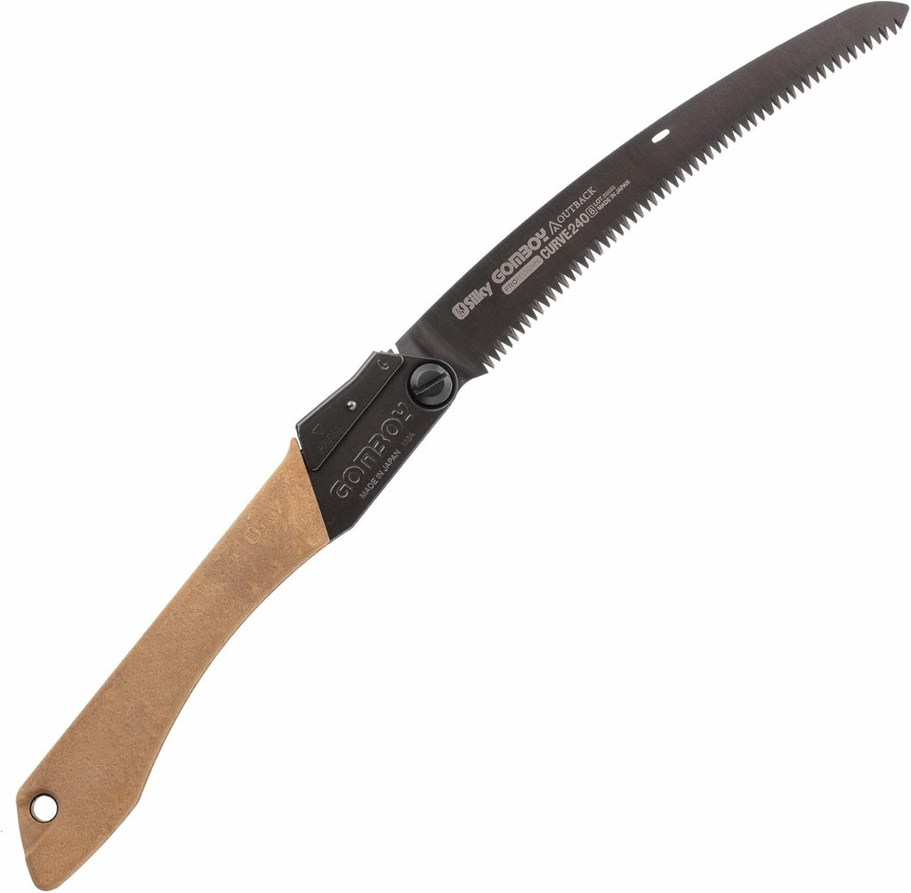 Silky Gomboy Curve 240 Outback folding saw with curved blade
