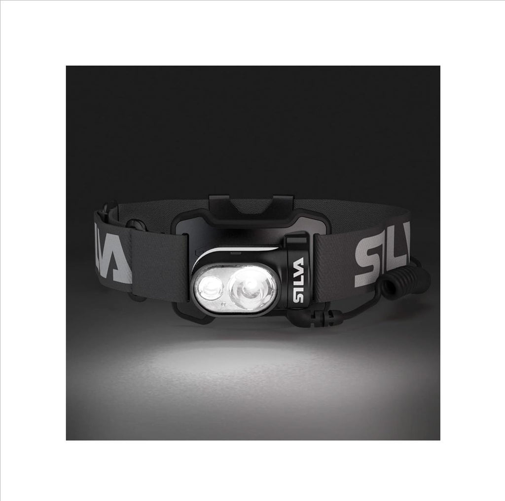Silva Cross Trail 7XT beam pattern and light output demonstration
