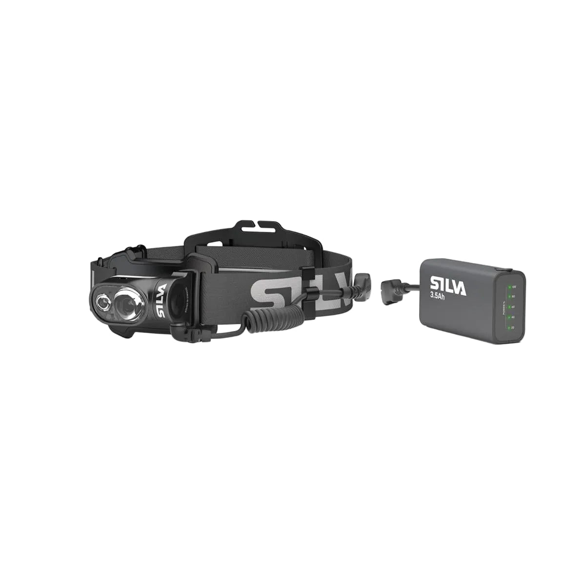 Silva Cross Trail 7XT rechargeable battery and charging accessories included
