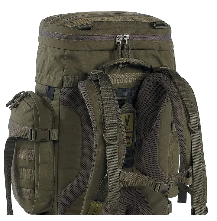 Tasmanian Tiger TT Raid Pack MK III lid compartment open showing internal organisation
