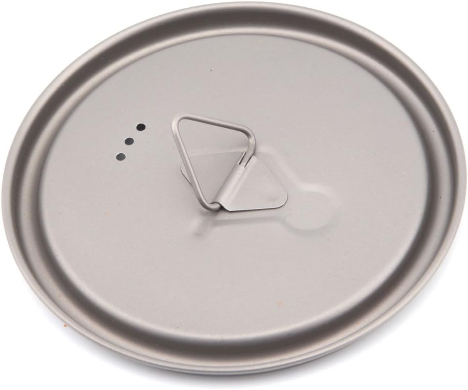 TOAKS Titanium 750ml Camping Pot with Bail Handle – Ultralight Backpacking Cook Pot